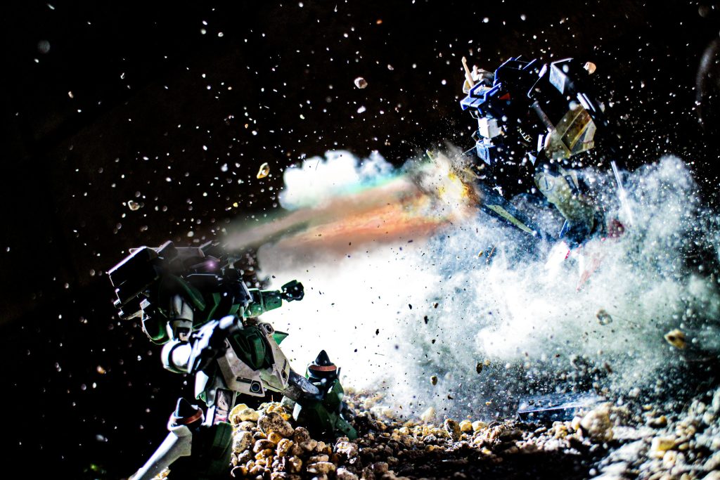 この機体のライバル用に105ダガーも制作したので、次回の更新ではこちらを紹介させていただきたいです。以上ガンプラ初心者みそ初段でした!ここまでの閲覧ありがとうございました!