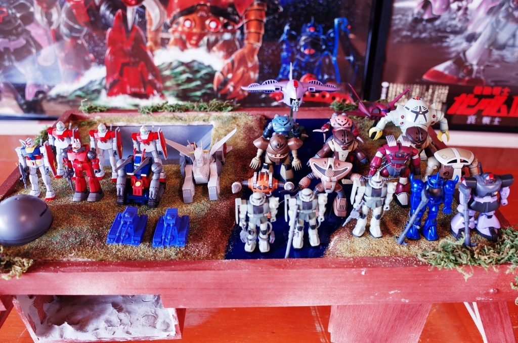 ジオラマ製作の為にこれだけのキットを製作しました1/288～1/1700