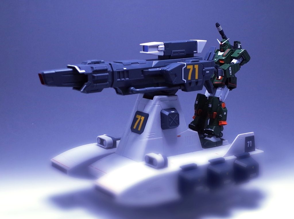 　1/144 HG FAガンダム+バストライナー　–4枚目/制作者：だんくら工房・mk戦車