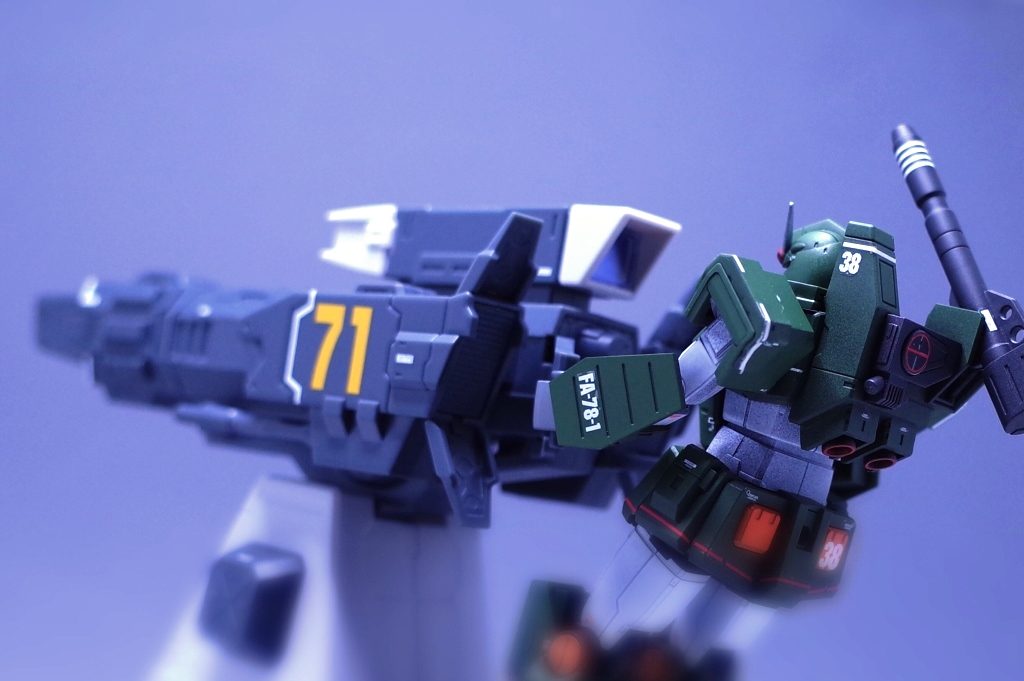 　1/144 HG FAガンダム+バストライナー　–5枚目/制作者：だんくら工房・mk戦車