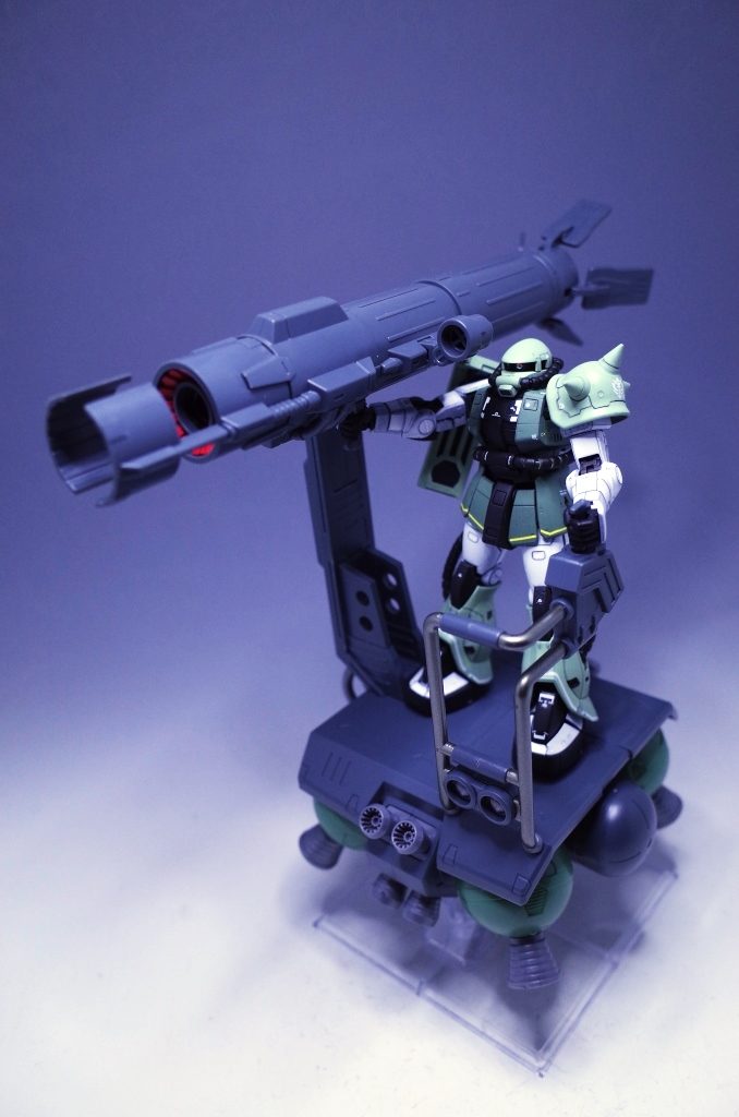 　1/144 RG ザクF型+スキウレ　–2枚目/制作者：だんくら工房・mk戦車