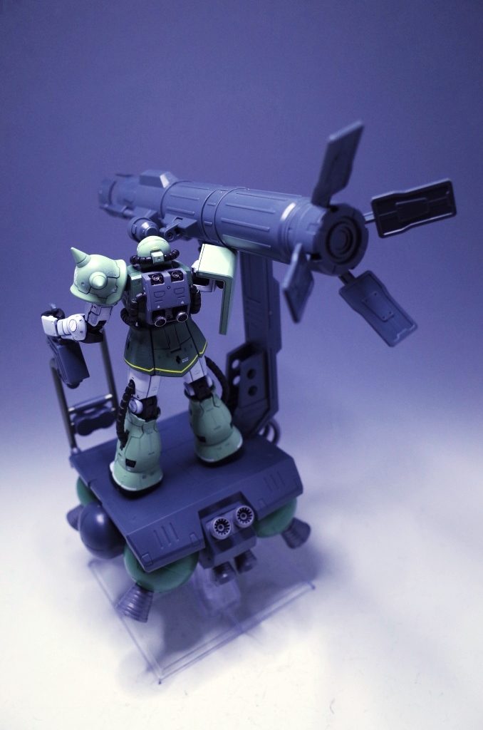 　1/144 RG ザクF型+スキウレ　–3枚目/制作者：だんくら工房・mk戦車