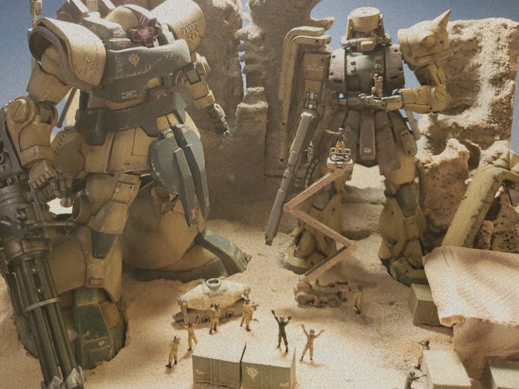 砂漠集積場にて