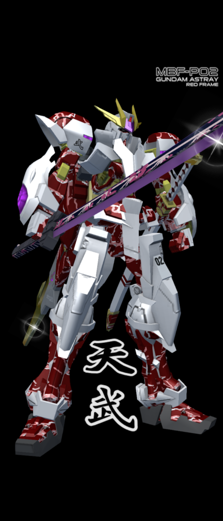 ゲーム内のフォトスタジオで撮ったもの。