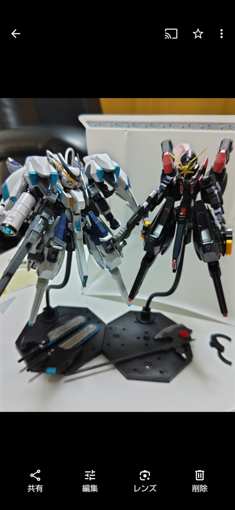 前作と並べて✧p📷qω•,,´)ﾊﾟｼｬ✧