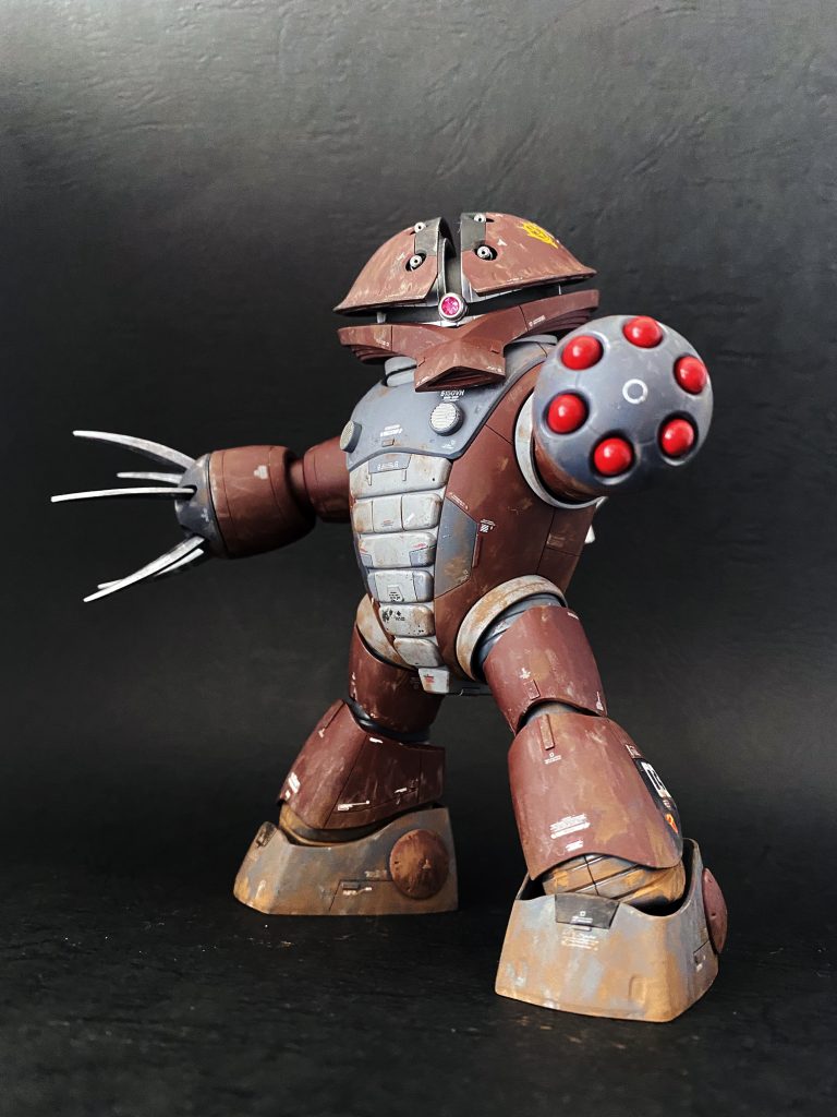 湿地帯等で活動することが多そうなイメージ。ミサイル発射！