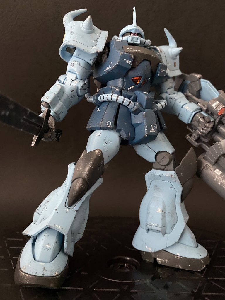 胸の星型撃墜マークが歴戦感になるように。