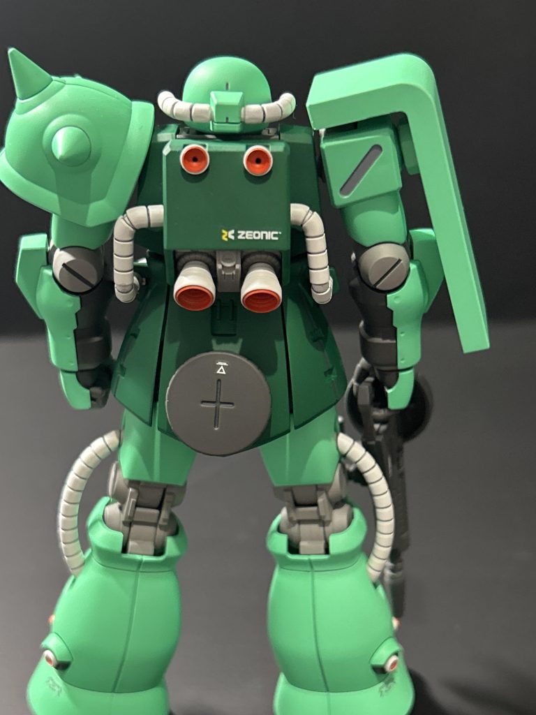 既存していたバックパックのバーニアをハイキューパーツメタルパーツへ変更