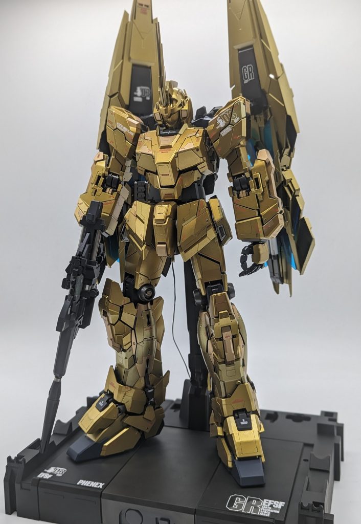 PGユニコーンガンダムフェネクスメッキ剥がし全塗装–9枚目/制作者：kenshira0123