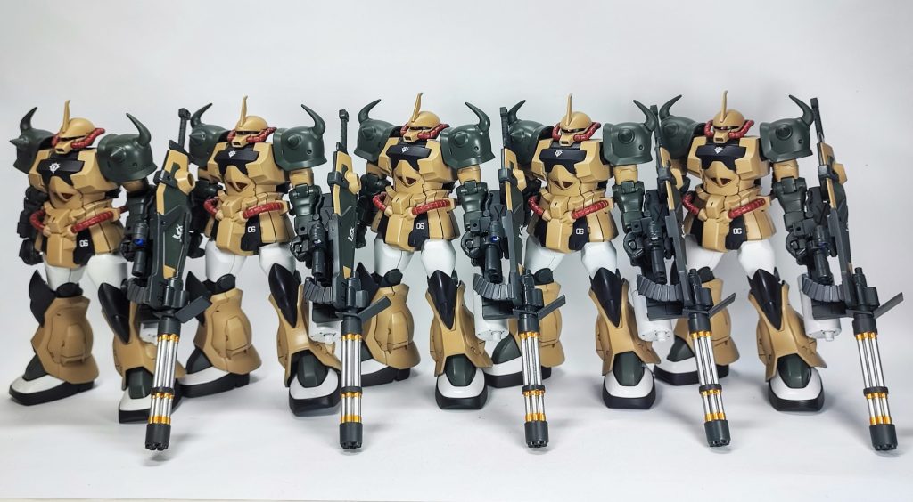 グフカスタム デザートカラー–9枚目/制作者：るりり