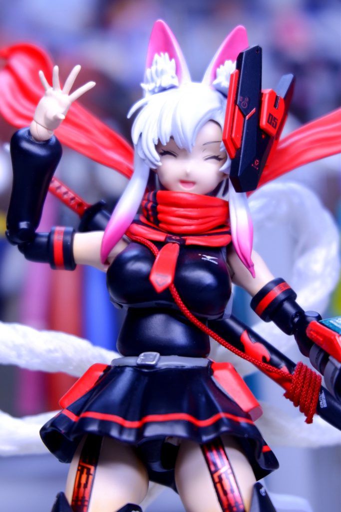 ▲ちなみにフェイスパーツを変えることも勿論可能です。笑うと可愛いヒガナちゃん