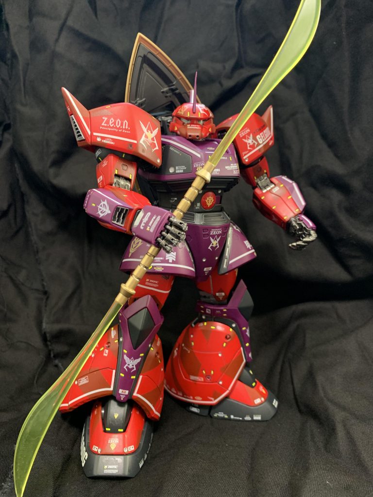 カラーリングのセンスってほんまムズイ。。。w マスターグレード派としてはそろそろゲルググもシャアザクもVer.Kaを出して欲しいなと。