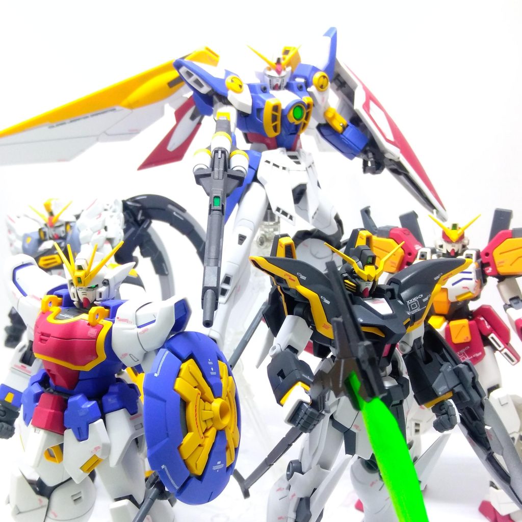 MG ウイング　デスサイズ ヘビーアームズ サンドロック シェンロン 5機セット 00-18-aspect-ratio-750-750-