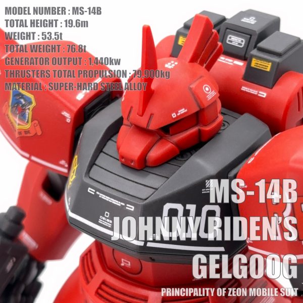 HGUC ジョニー・ライデン専用ゲルググ