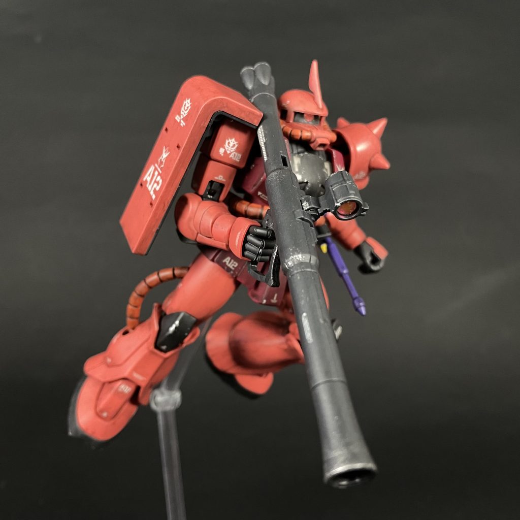 HGUC シャア専用ザクⅡ (REVIVE)–9枚目/制作者:@nwo0202