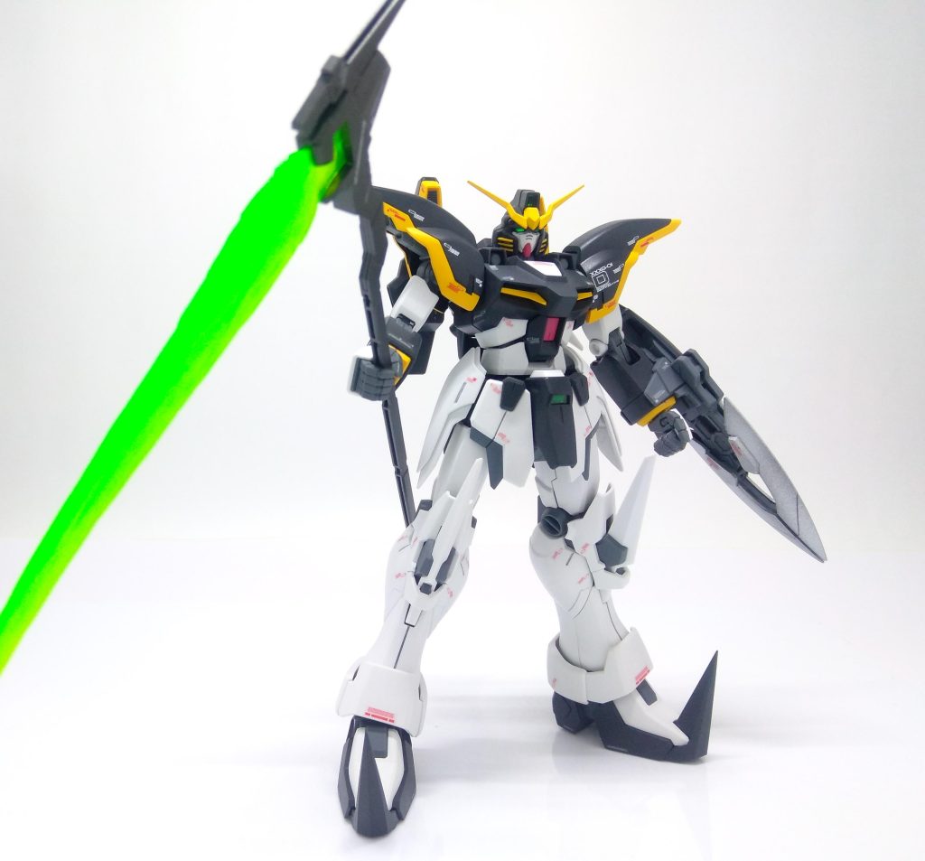 デスサイズは定番!?のメットなど黒に塗ったTV版カラーで仕上げました。https://gumpla.jp/mg/1470391