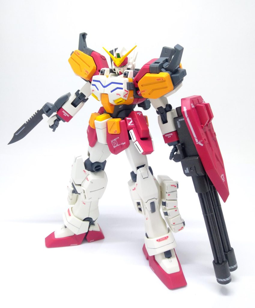 ヘビーアームズは「TV版の改」が好きなので、それっぽく2連ガトリングを自作しました。https://gumpla.jp/mg/1468801