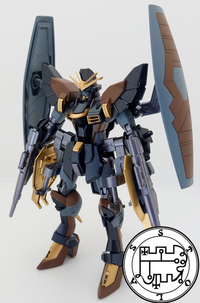 サンドロックの顔とか肩アーマーが鳥っぽいと思ったのがきっかけで作成してみました。