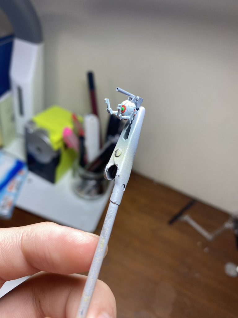 小さいので塗り分けが大変でした