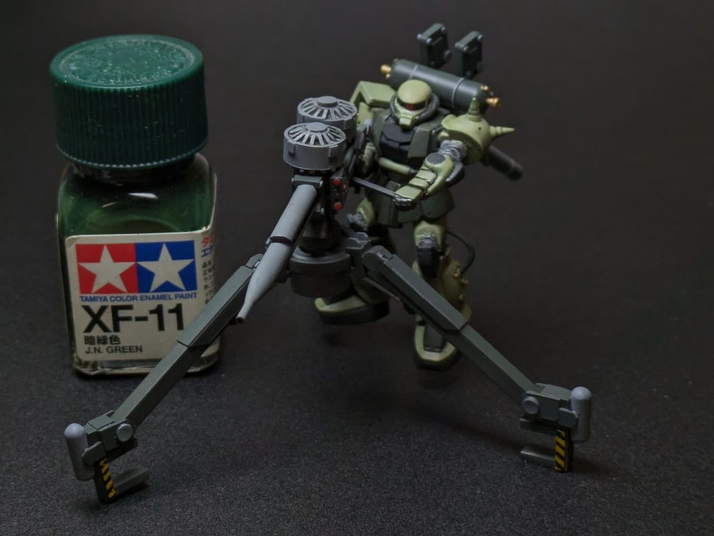 ザク(サンダーボルト)　フルスクラッチ–2枚目/制作者：イブキ模型