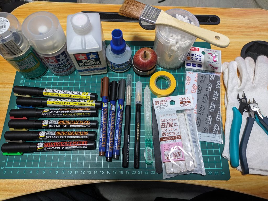 今回の相棒達です!カラー変更は画像の通りです!