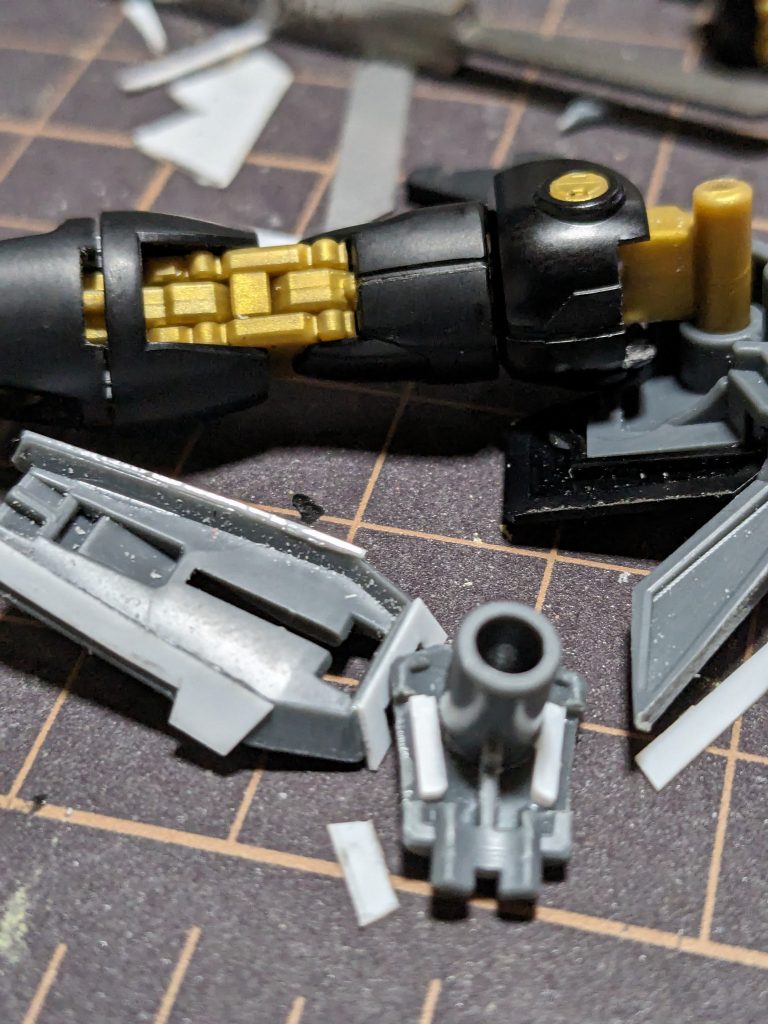 ディテールUP＆可動域拡大。