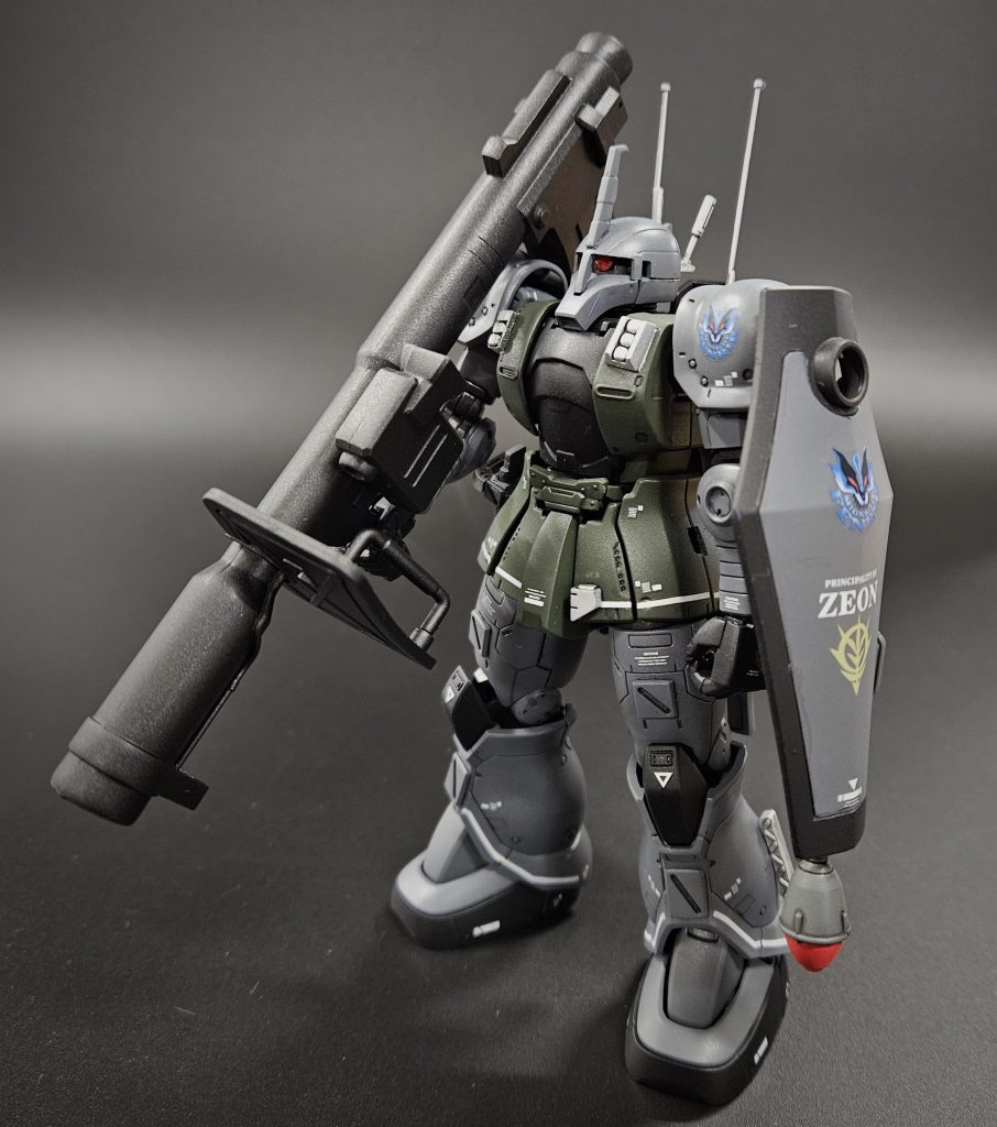 ザクⅠS型•実戦用センサー搭載カスタム (ゲラート•シュマイザー機）–2枚目/制作者：T.K工房