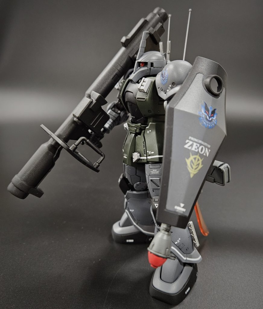 ザクⅠS型•実戦用センサー搭載カスタム (ゲラート•シュマイザー機）–3枚目/制作者：T.K工房