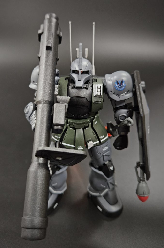 ザクⅠS型•実戦用センサー搭載カスタム (ゲラート•シュマイザー機）–6枚目/制作者：T.K工房