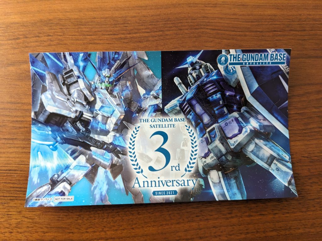 参加賞のステッカーいただきました。これが欲しかったんです。👍