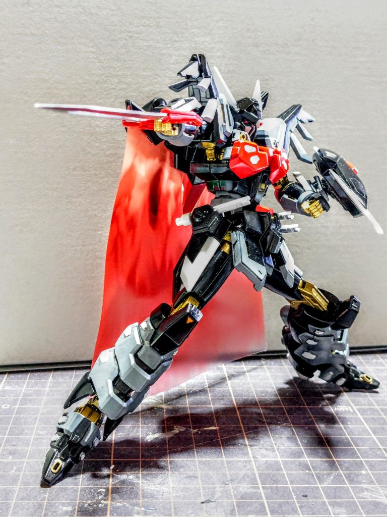 少し手を加えると物凄くカッコイイガンプラでした。また購入したいと思える1つです。