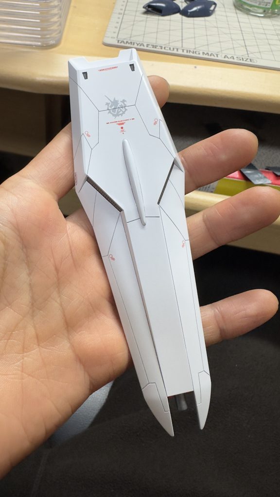 verKaに劣らないディティール。これ旧MGなんだぜ。Kaから盾もってきたほうが早いってw