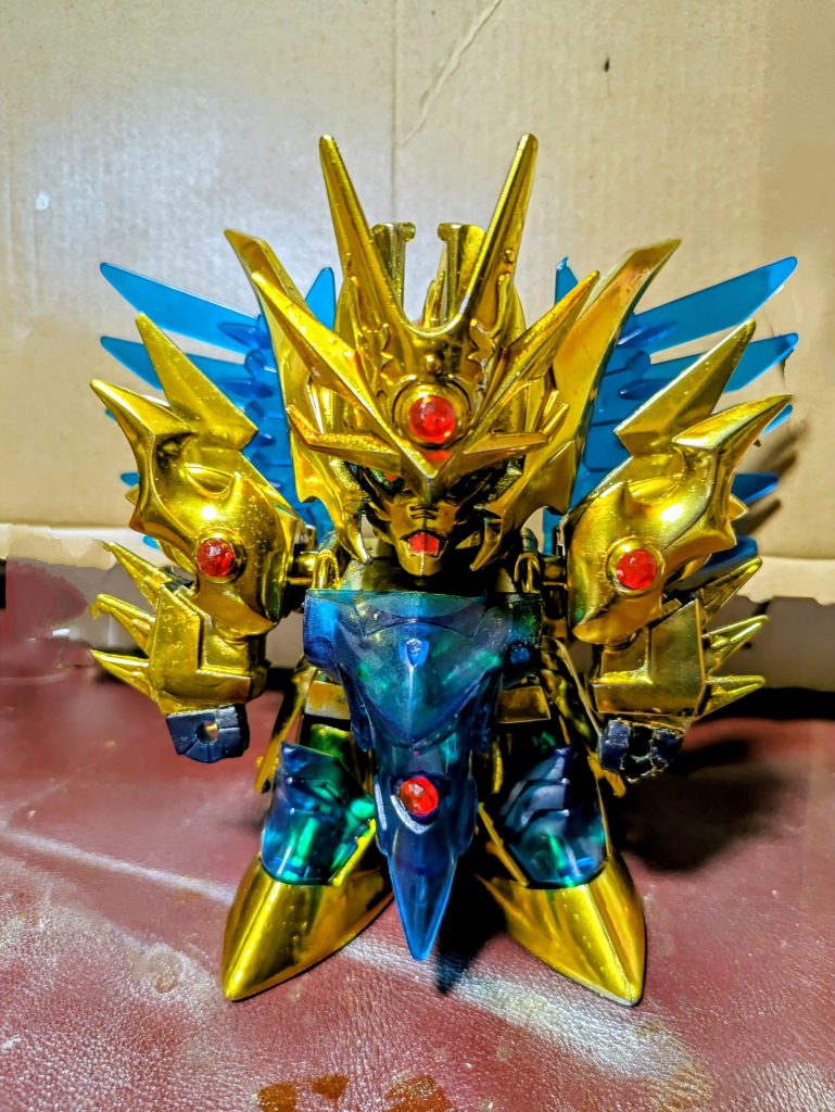 メッキ塗装　元祖SDガンダム　プラズマドラグーン–3枚目/制作者：maasa