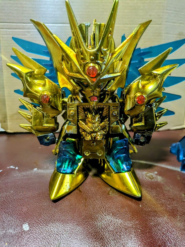 メッキ塗装　元祖SDガンダム　プラズマドラグーン–4枚目/制作者：maasa