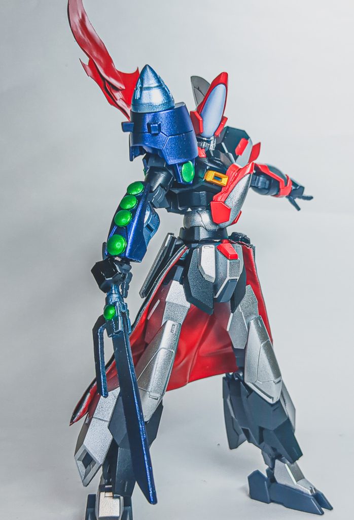 水蛇を持った姿が「鉄ノ神威水」です!!リーチが短い十手で流れるような連撃を叩き込みます!!