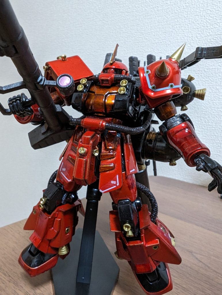 HG サイコザク　キャンディ塗装チャレンジ–4枚目/制作者：ハロイン