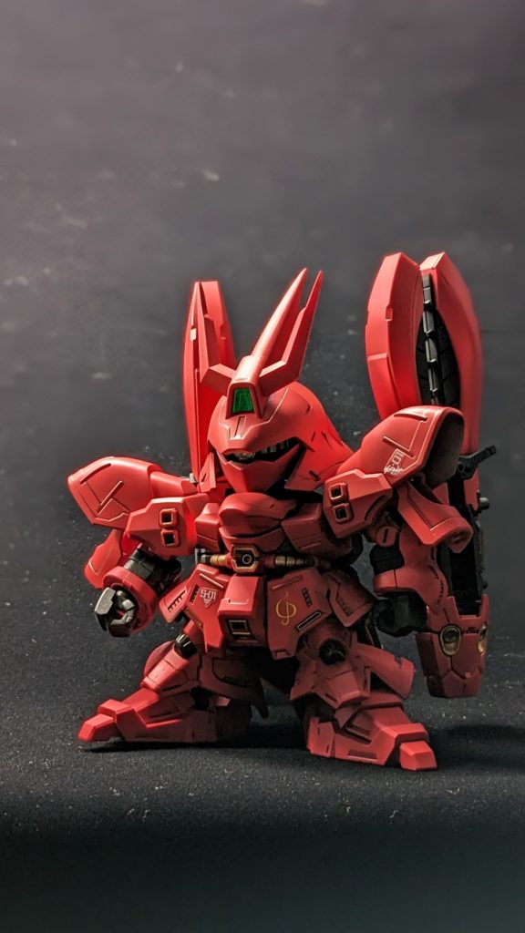 SDってこんなにカッコよかった？って完成後に感じました。凄く気に入ってますが撮影中2回落として半泣きです。