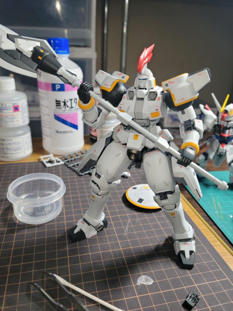 クリアー塗布前。