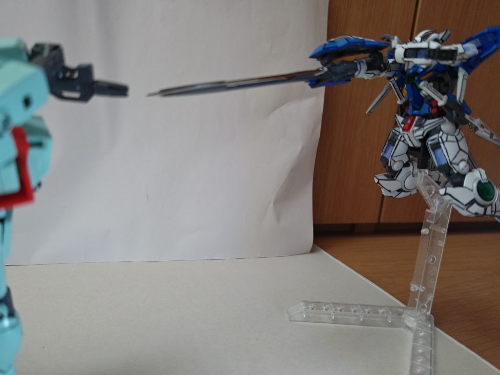 RG アニメ塗り風ガンダムエクシア–4枚目/制作者：*◈prelude◈*