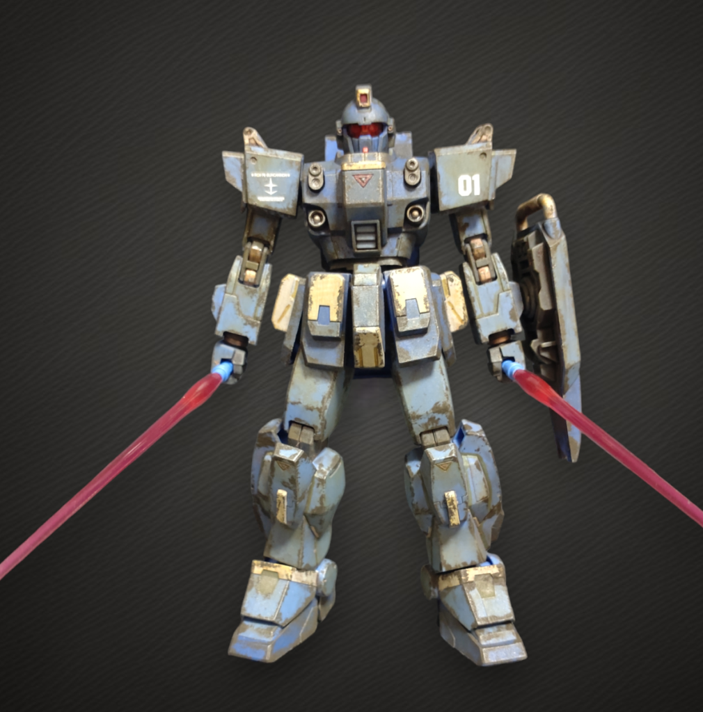 成型色ウェザリングブルーデスティニー–3枚目/制作者：@M_Ban0131