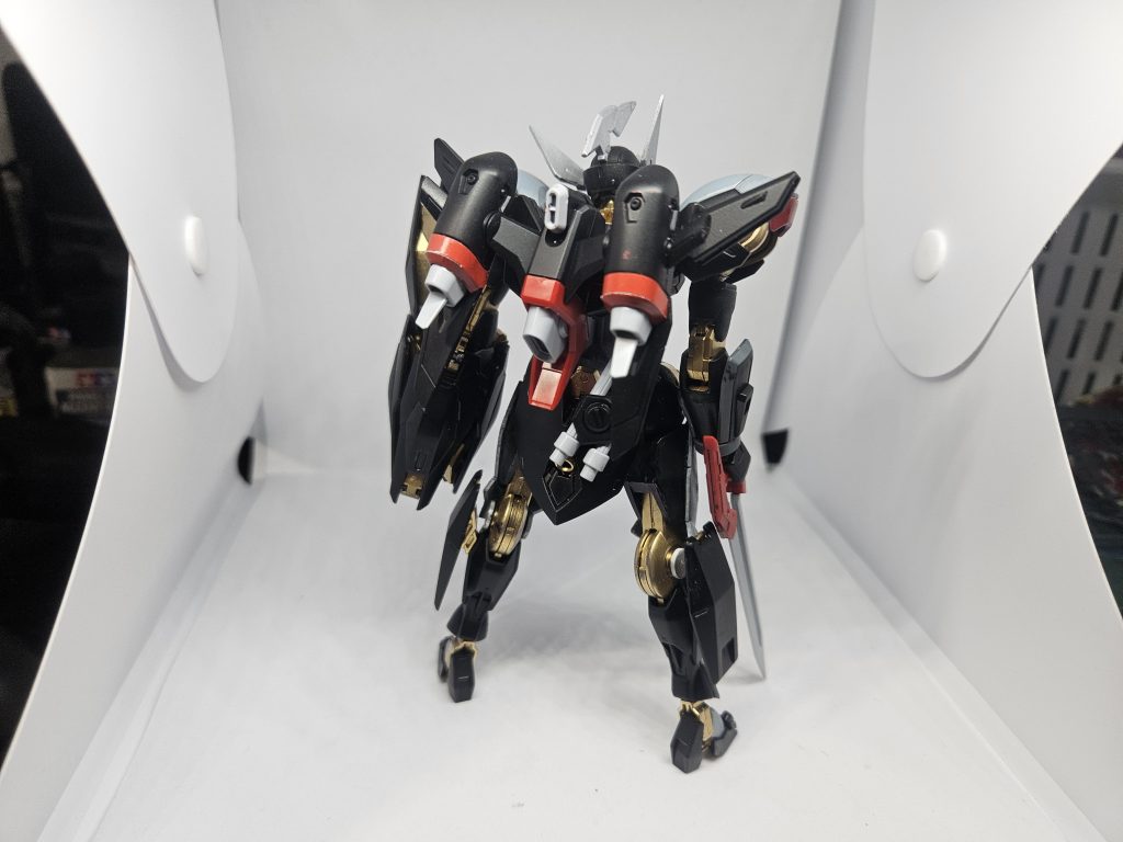 ビームマントなしの背面から。ミキシングしやすいのも良いですね。