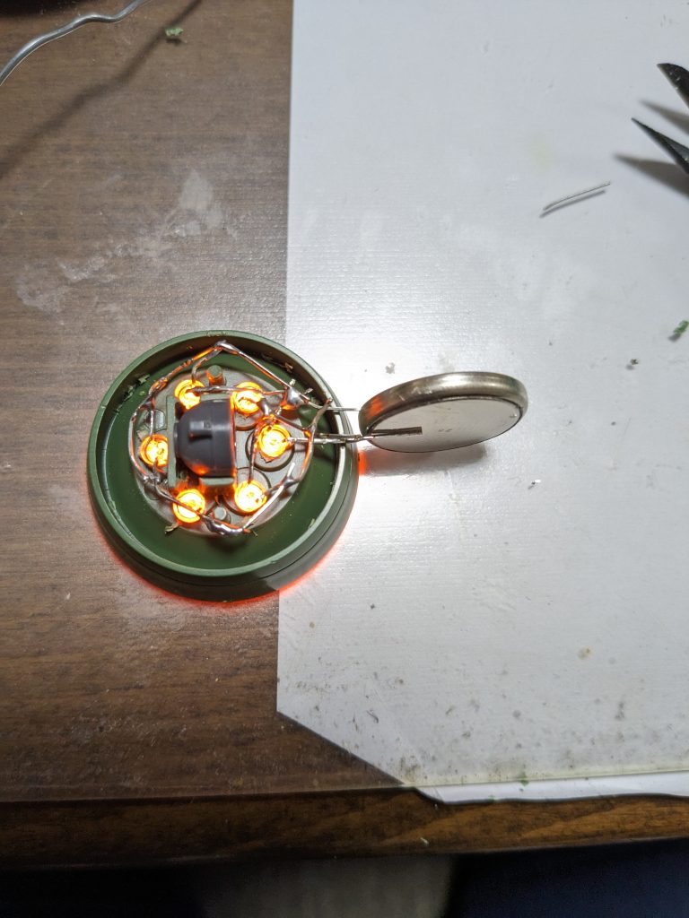 メインバーニアは砲弾６発