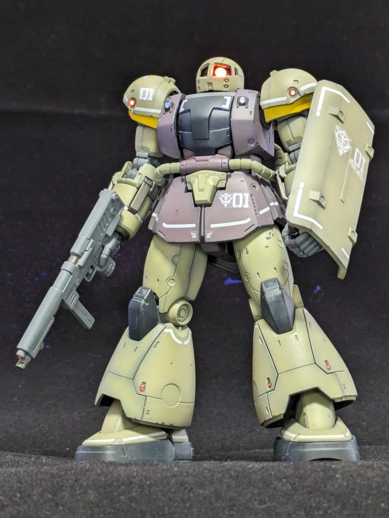 試験量産機としての役目を終えたのち、訓練教官機として長らく使われていた機体をイメージ。