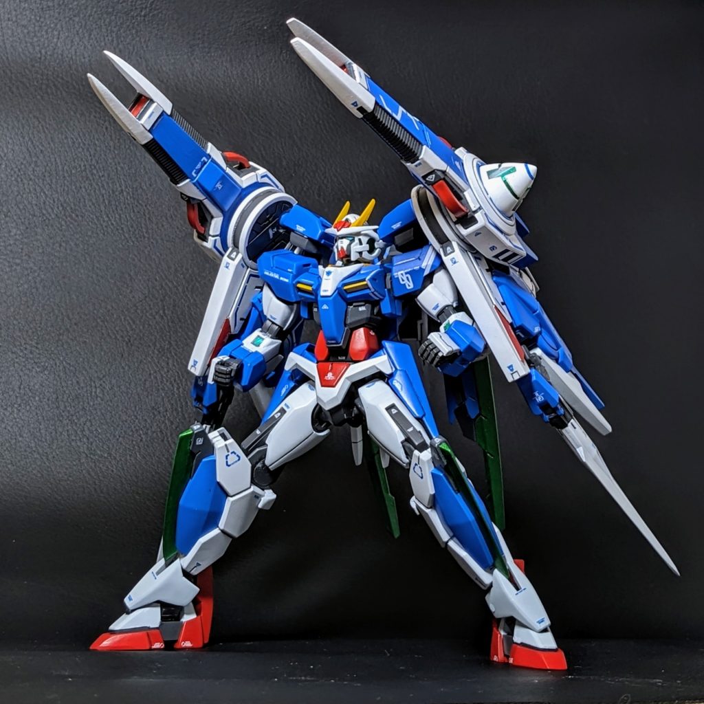 ライフルモード1ロングレンジライフルにGNドライヴを搭載しています