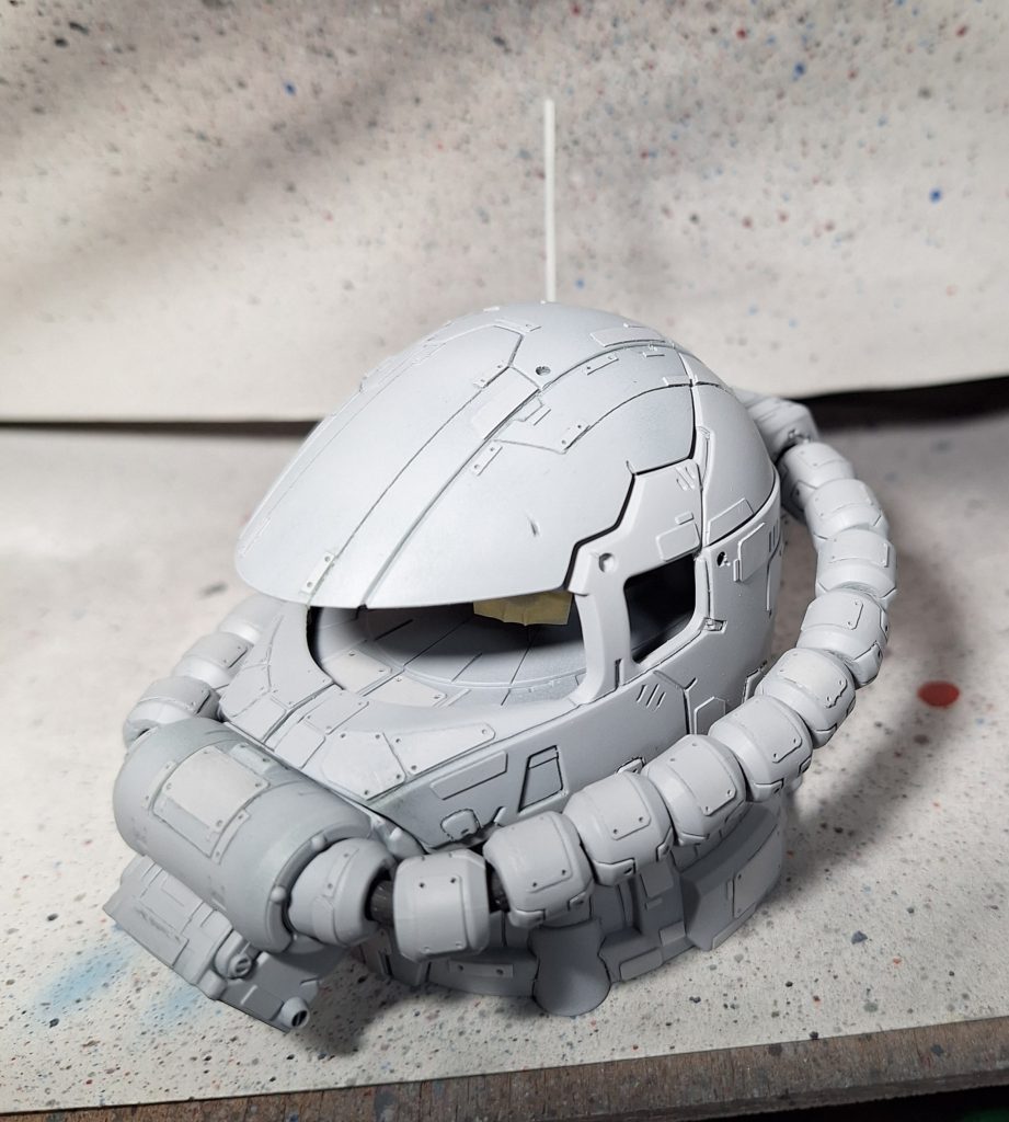 なんちゃってRGザクヘッド–4枚目/制作者：マ～房