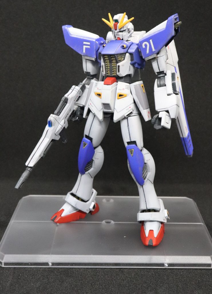 正面。カラーはほぼほぼガイアノーツのNAZCAカラーを使用しました。