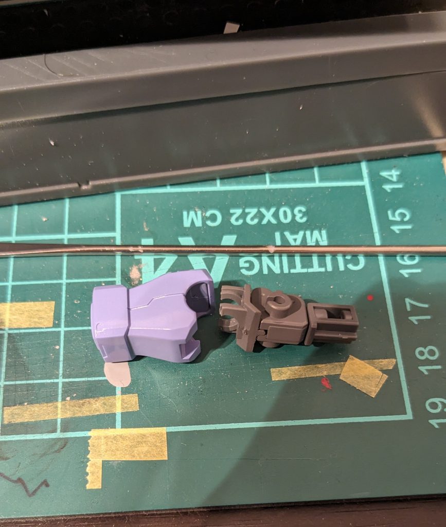 腕の後ハメ加工くらいしか大きな加工はしていません。ご覧いただきありがとうございました。