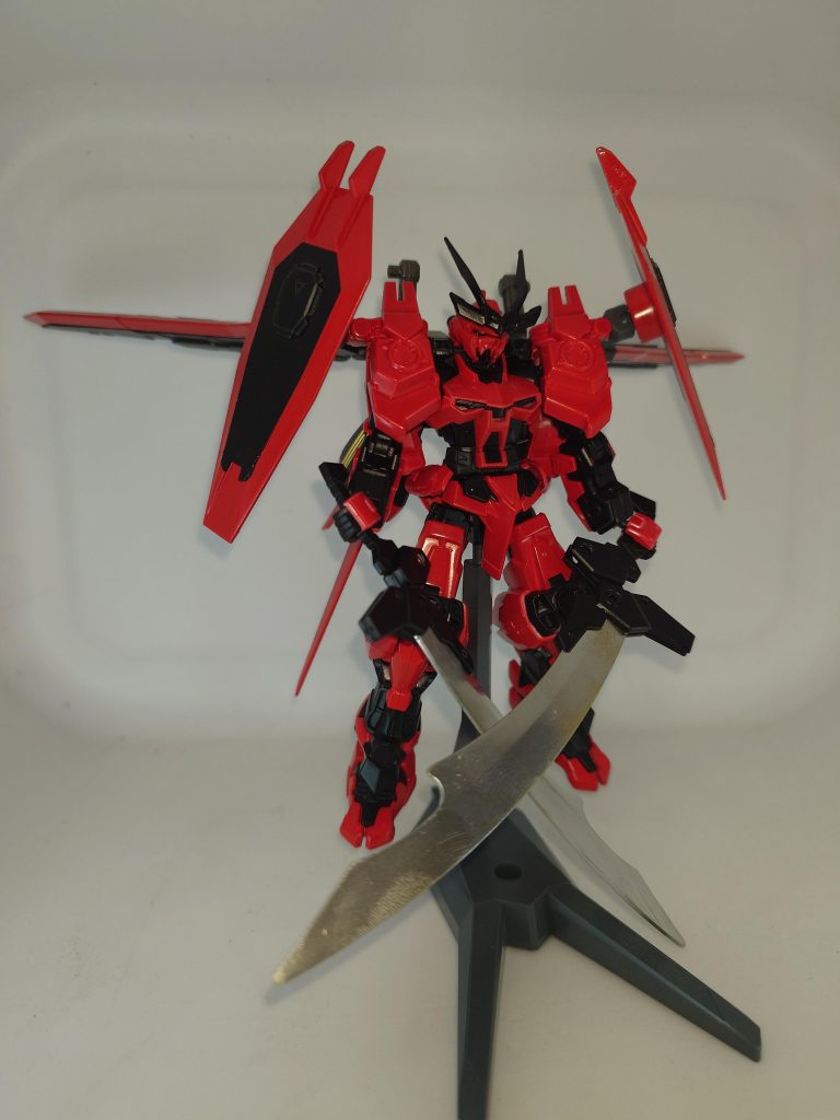 大型刀を携えて