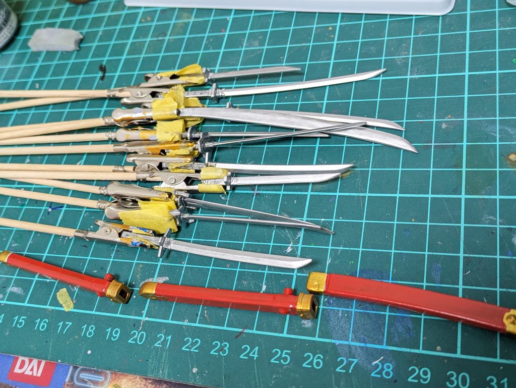 刀はシャープ化、刃付けを行っています。