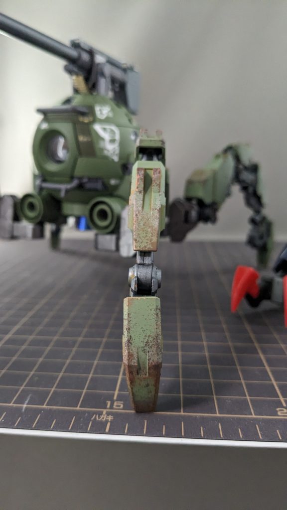 足下からサビ風味を追加。